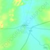Mappa topografica Kheenvsar, altitudine, rilievo