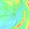 Mappa topografica Bomet, altitudine, rilievo