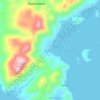 Mappa topografica Mualbual, altitudine, rilievo