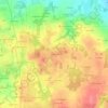 Mappa topografica Haute Porte, altitudine, rilievo