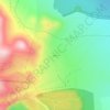 Mappa topografica Ujina, altitudine, rilievo