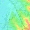 Mappa topografica La Teppe, altitudine, rilievo