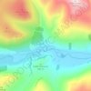 Mappa topografica Camusvrachan, altitudine, rilievo