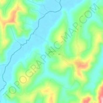 Mappa topografica Itaim, altitudine, rilievo