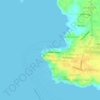 Mappa topografica Bagong Pag-asa, altitudine, rilievo