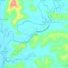 Mappa topografica Nabang, altitudine, rilievo