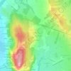 Mappa topografica Les Boursis, altitudine, rilievo