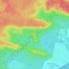 Mappa topografica Mont Aigu, altitudine, rilievo