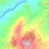 Mappa topografica Maiella, altitudine, rilievo