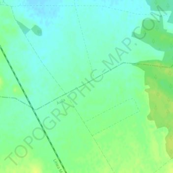 Mappa topografica Chahorra, altitudine, rilievo