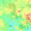 Mappa topografica Northcliffe, altitudine, rilievo