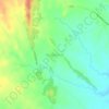 Mappa topografica Bandamunda, altitudine, rilievo