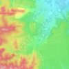 Mappa topografica Chante-Grillet, altitudine, rilievo