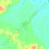 Mappa topografica San Antonio Minit, altitudine, rilievo