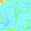 Mappa topografica Bangued, altitudine, rilievo