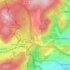 Mappa topografica Kalteiche, altitudine, rilievo