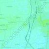 Mappa topografica Kovilpattu, altitudine, rilievo