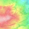 Mappa topografica La Prade, altitudine, rilievo