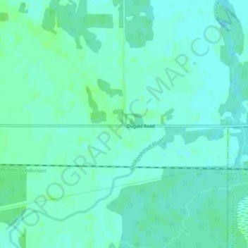 Mappa topografica Nourse, altitudine, rilievo