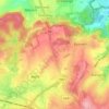 Mappa topografica Quatre Vents, altitudine, rilievo