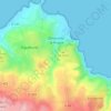 Mappa topografica La Carrière, altitudine, rilievo
