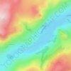 Mappa topografica Drils, altitudine, rilievo