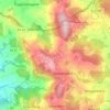 Mappa topografica Hintergrub, altitudine, rilievo