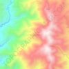 Mappa topografica Panganason, altitudine, rilievo