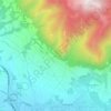 Mappa topografica Cesi, altitudine, rilievo