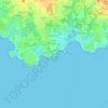 Mappa topografica Kerbiscart, altitudine, rilievo