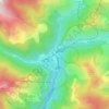 Mappa topografica Saint-Dalmas-de-Tende, altitudine, rilievo