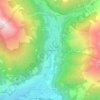 Mappa topografica Precasaglio, altitudine, rilievo