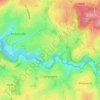 Mappa topografica Outrewarche, altitudine, rilievo