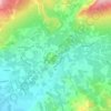 Mappa topografica Clavaillan, altitudine, rilievo