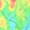 Mappa topografica South Ridge, altitudine, rilievo