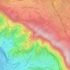 Mappa topografica Conconello, altitudine, rilievo