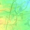 Mappa topografica Marrigunta, altitudine, rilievo