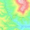 Mappa topografica Sinagmacan, altitudine, rilievo