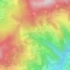 Mappa topografica Serpiano, altitudine, rilievo