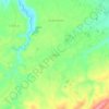 Mappa topografica Cogon, altitudine, rilievo
