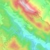 Mappa topografica Montinho, altitudine, rilievo