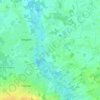 Mappa topografica Bernum, altitudine, rilievo