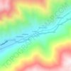 Mappa topografica Achanizo, altitudine, rilievo