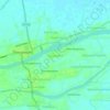 Mappa topografica Ponnavarai, altitudine, rilievo