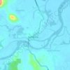 Mappa topografica Centro, altitudine, rilievo
