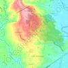 Mappa topografica Upper Dampa, altitudine, rilievo