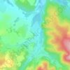 Mappa topografica Raon Basse, altitudine, rilievo