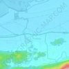 Mappa topografica Kaziranga, altitudine, rilievo