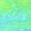 Mappa topografica San Rafael, altitudine, rilievo