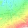 Mappa topografica Ilaya Palina, altitudine, rilievo